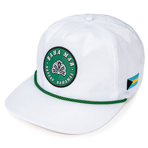 White w/ Green / Black Lattice Specialty Rope