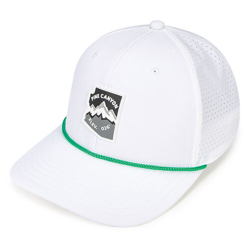 White w/ Green Trucker Rope