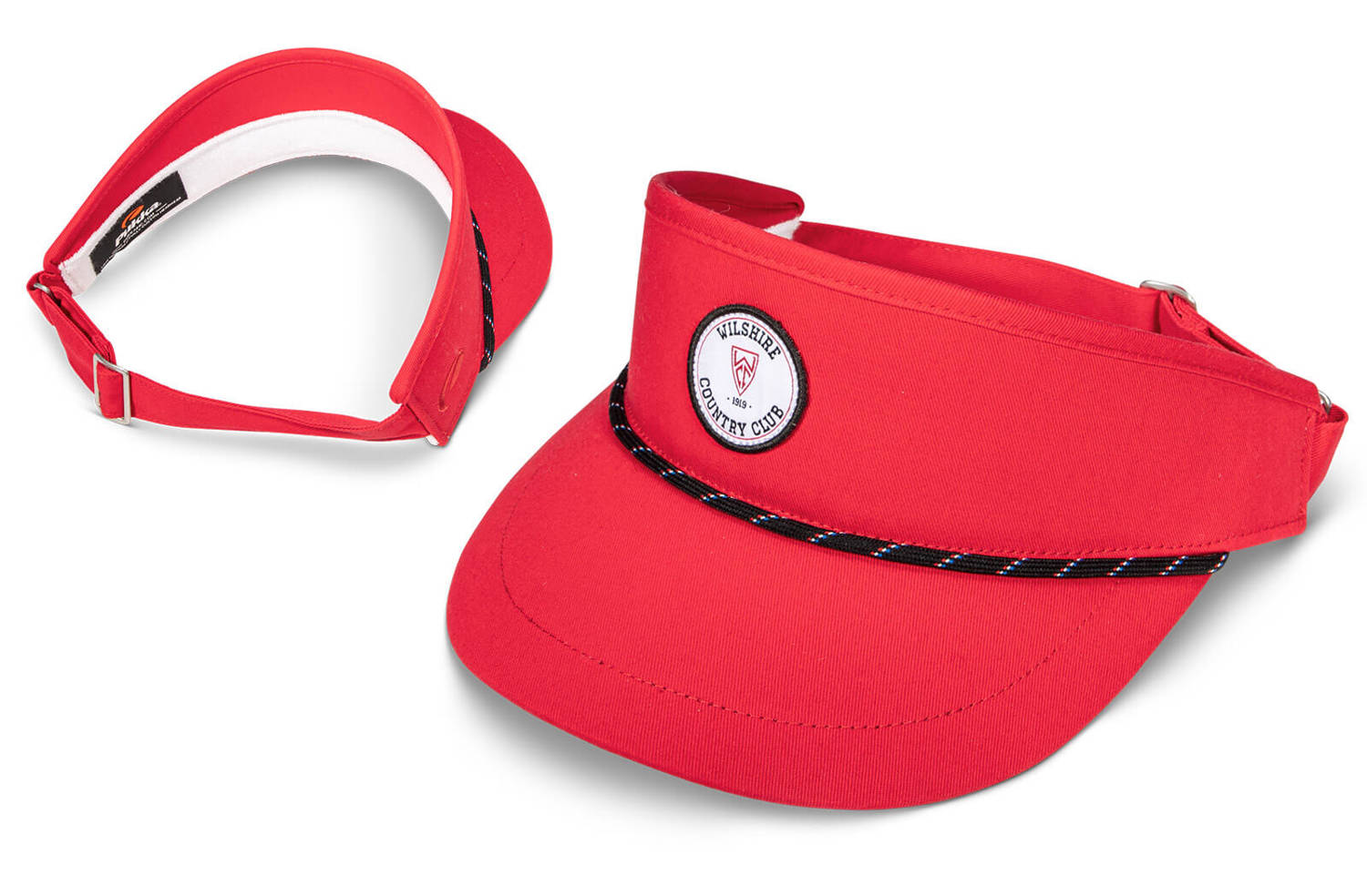 Golf High Crown Visor With Rope 2501