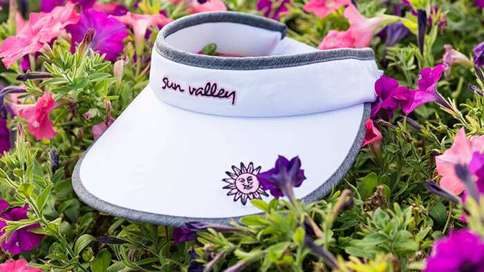 Ladies Velcro Extra-Wide Brim Visor