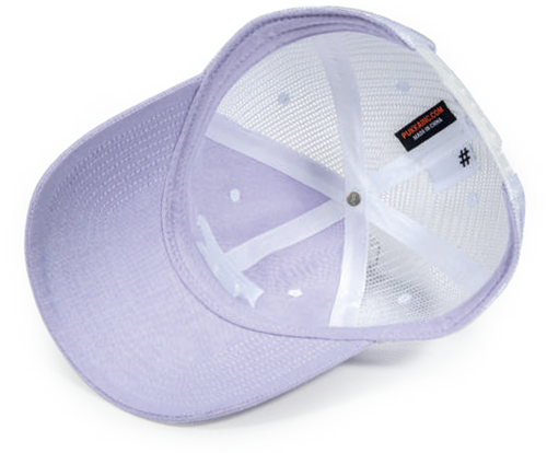 Pukka foam backed front panel hat underside view