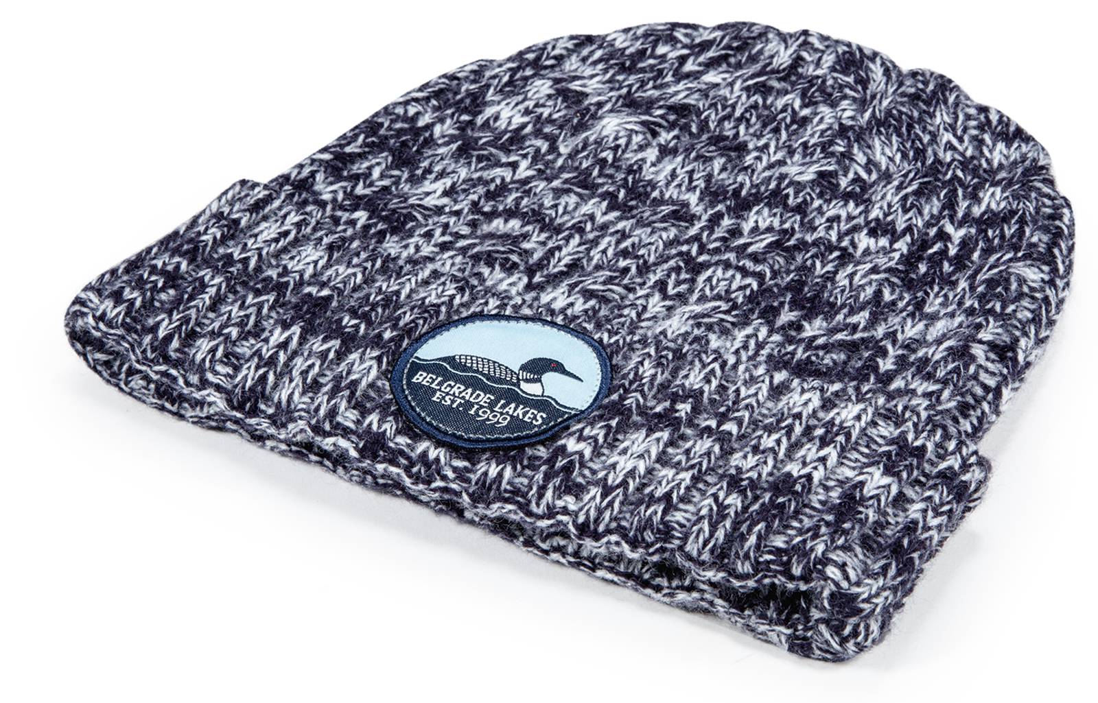 Pukka cuffed cable knit hat