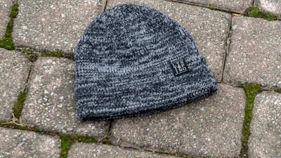 Woodberry Knit laying on stone path