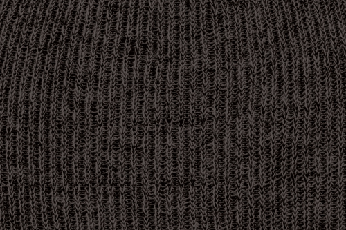 Heathered yarn option black and charcoal
