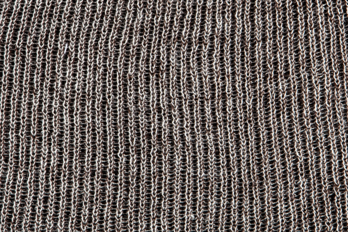 Heathered yarn option brown and stone