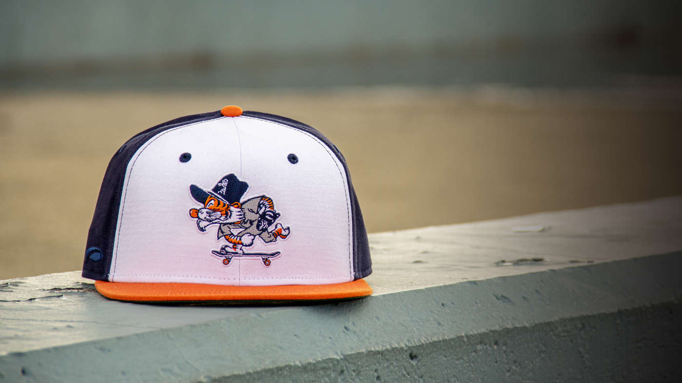 Skate hat sitting on concrete