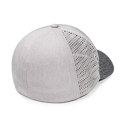 Stretch-Fit hat with perforated pattern on side panels