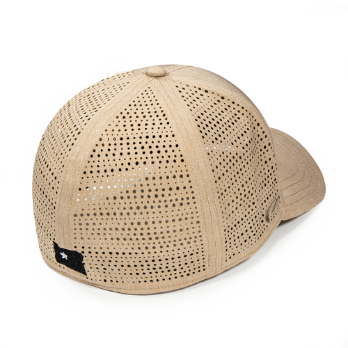 Stretch-Fit with perforated pattern on side & back panels