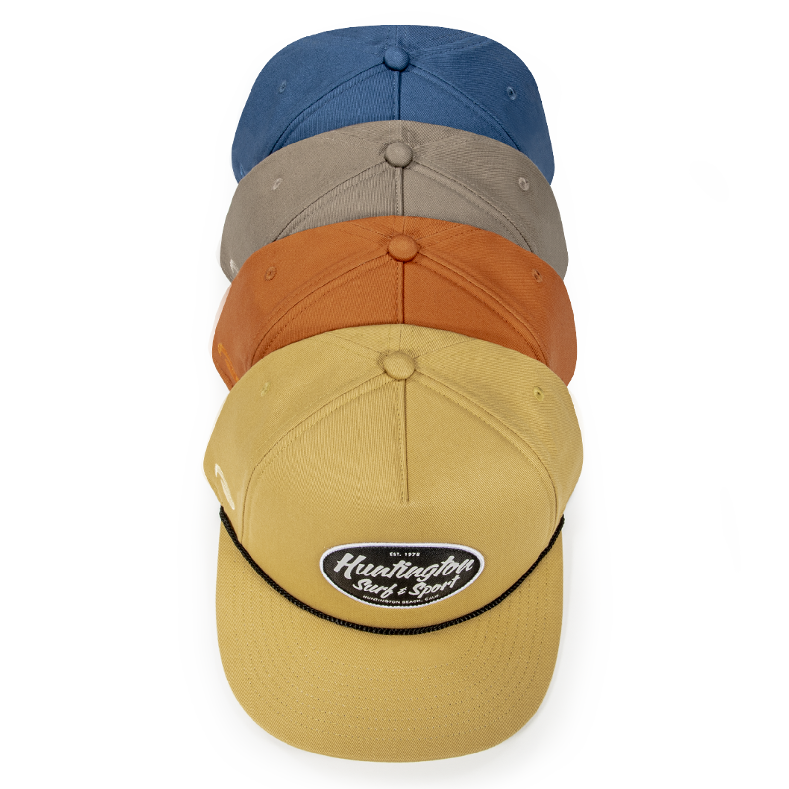 A row of seasonal cotton twill colors