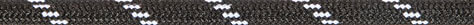 Black / White Stripe Specialty Rope