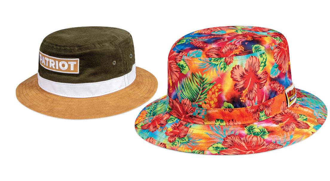 Two Pukka bucket hats