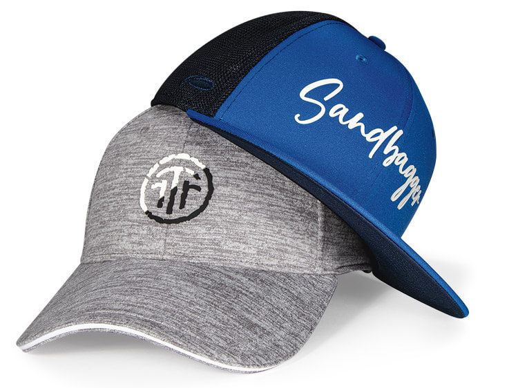 Pair of hats with BondGo appliques