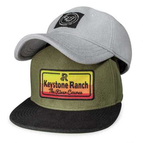 Stack of Jersey Fleece Golf Hats