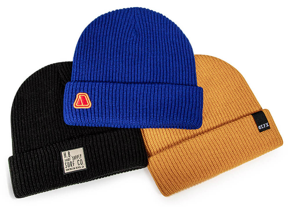 A stack of fully customizable Starboard Knits