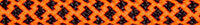 Neon Orange / Black Lattice