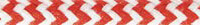 Scarlet / White Zig-Zag