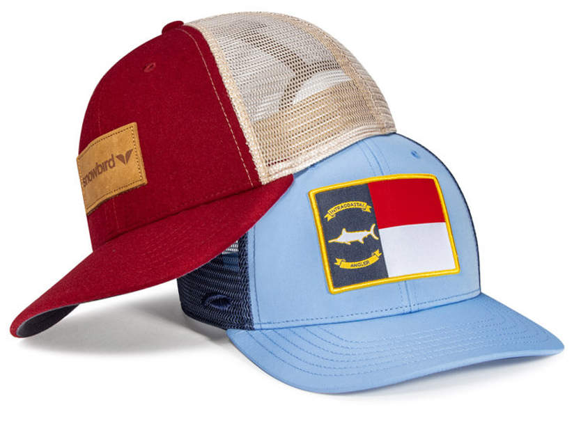 Stack of Mid Crown Adjustable Hats