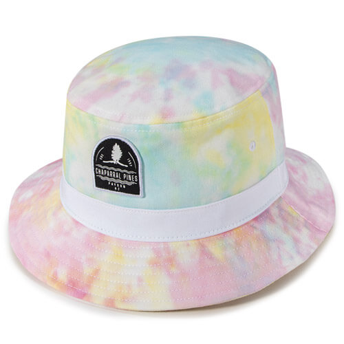 Cotton Candy Tie-Dye / White