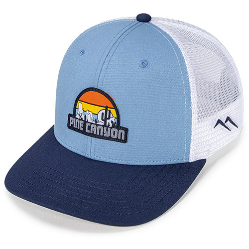 Carolina / Navy / White