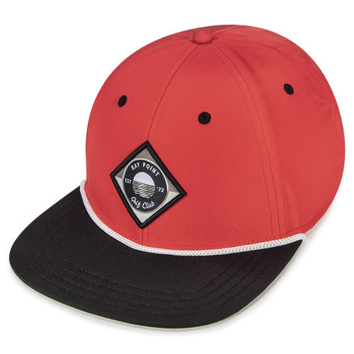 Red / Black w/ White