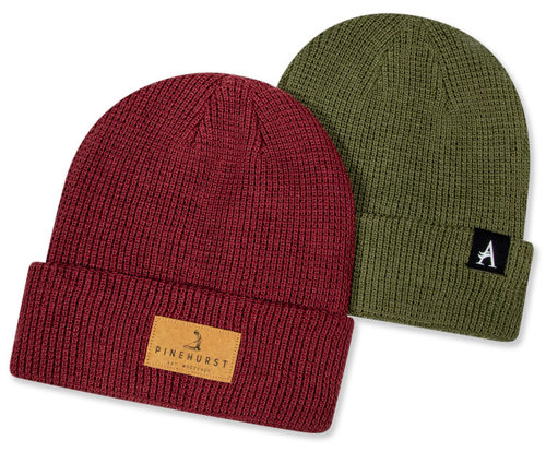 Golf Dredge Knits featuring Crimson & Olive Recycled Yarn