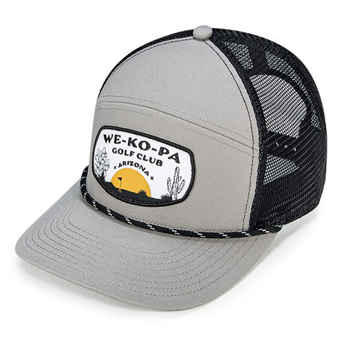 Steel / Black w/ Black / White Stripe