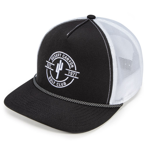 Black / White w/ Black / White Polka Dot