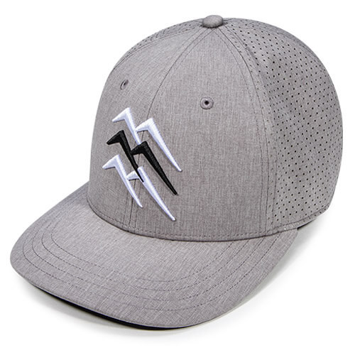 Steel Heather w/ Black Undervisor