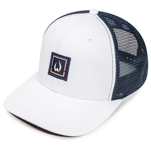 White / Navy