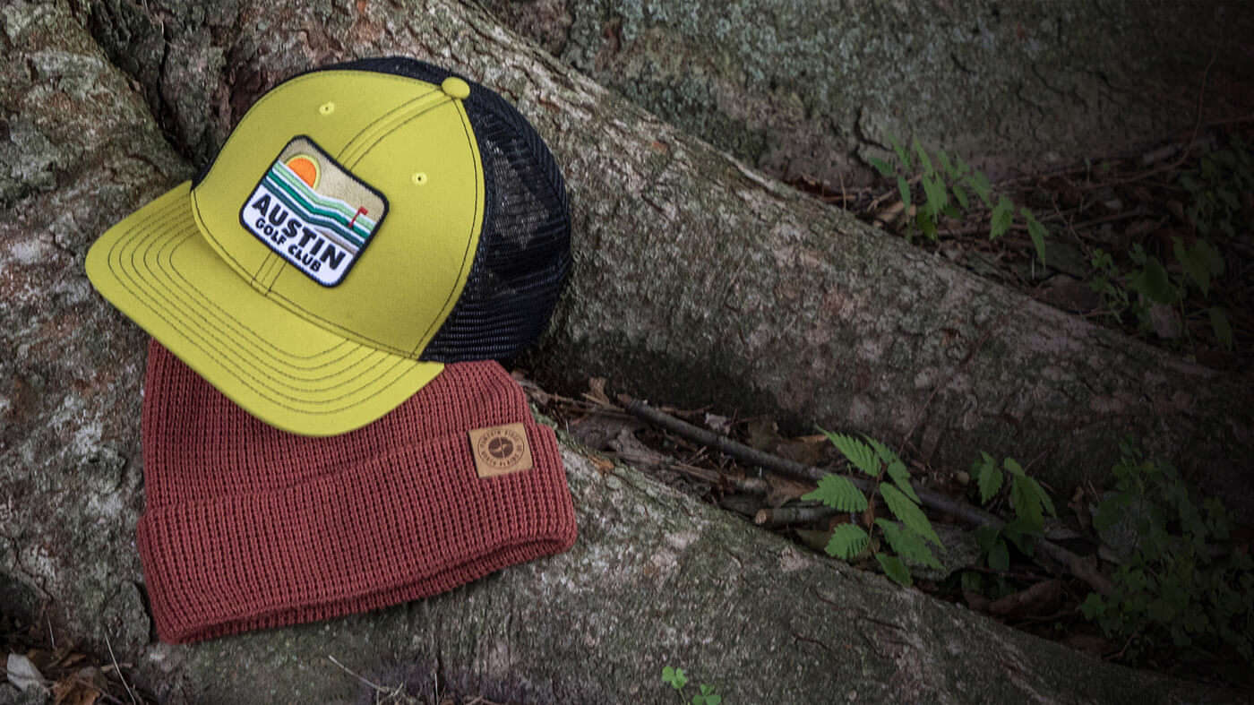 Eco-Friendly themed hats and drop graphics