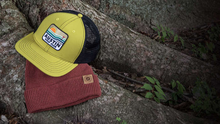 Eco-Friendly themed hats and drop graphics