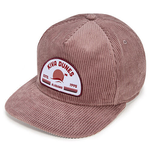 Dusty Rose Wide Wale Corduroy / Crimson