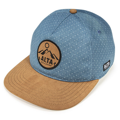 Light Denim Dobby / Tobacco Suede