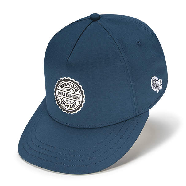 The Pukka Black Foundry Adjustable Hat Features Our Premium Pinnacle Fabric