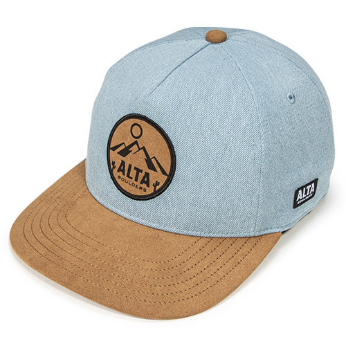 Light Denim / Tobacco Suede