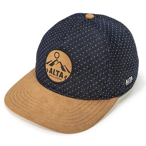 Dark Denim Dobby / Tobacco Suede