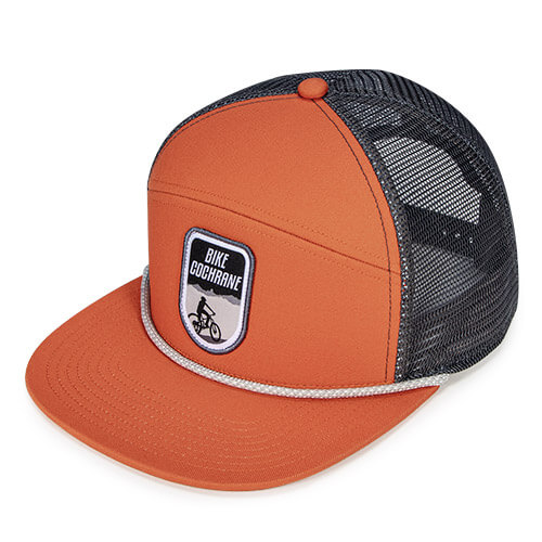 Rust / Charcoal w/ Steel / White Polka Dot