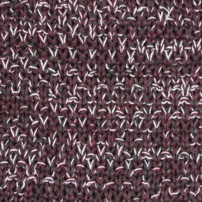 Maroon / Charcoal / White Twisted Yarn