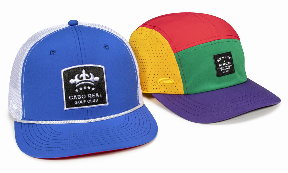 Custom Headwear Featuring New TriTech Color Options