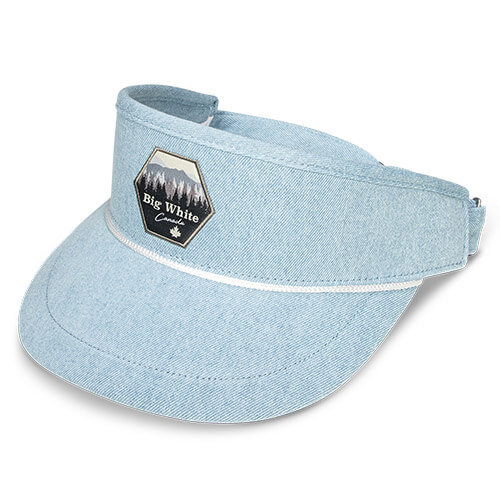 Light Denim w/ White Trucker Rope