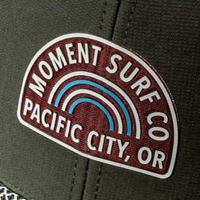 Silicone on Woven Label Secured with Heat