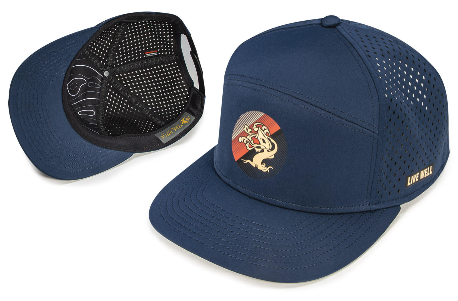Apex // Pukka Black // Premium Custom Headwear // Pukka Inc.