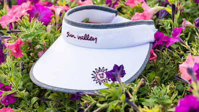 Ladies Velcro Extra-Wide Brim Visor