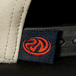 High Density Woven Flag Label