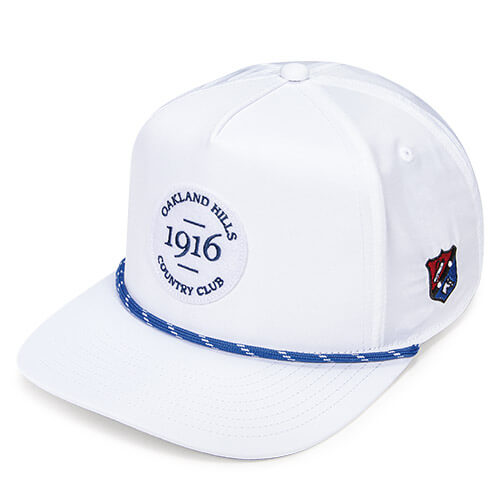 White / Steel (Undervisor) w/ Royal / White Stripe