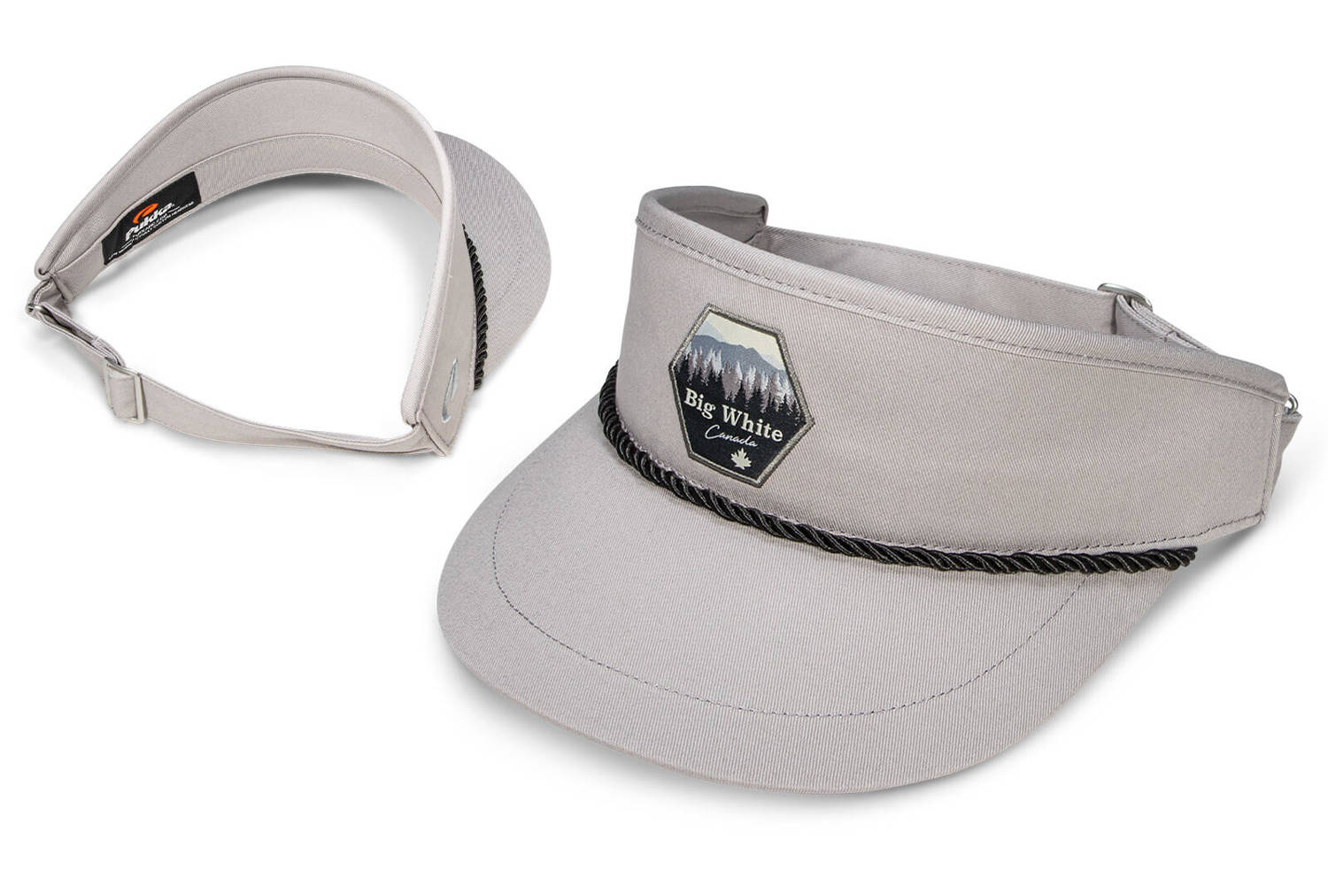 Snow High Crown Visor With Rope 2501