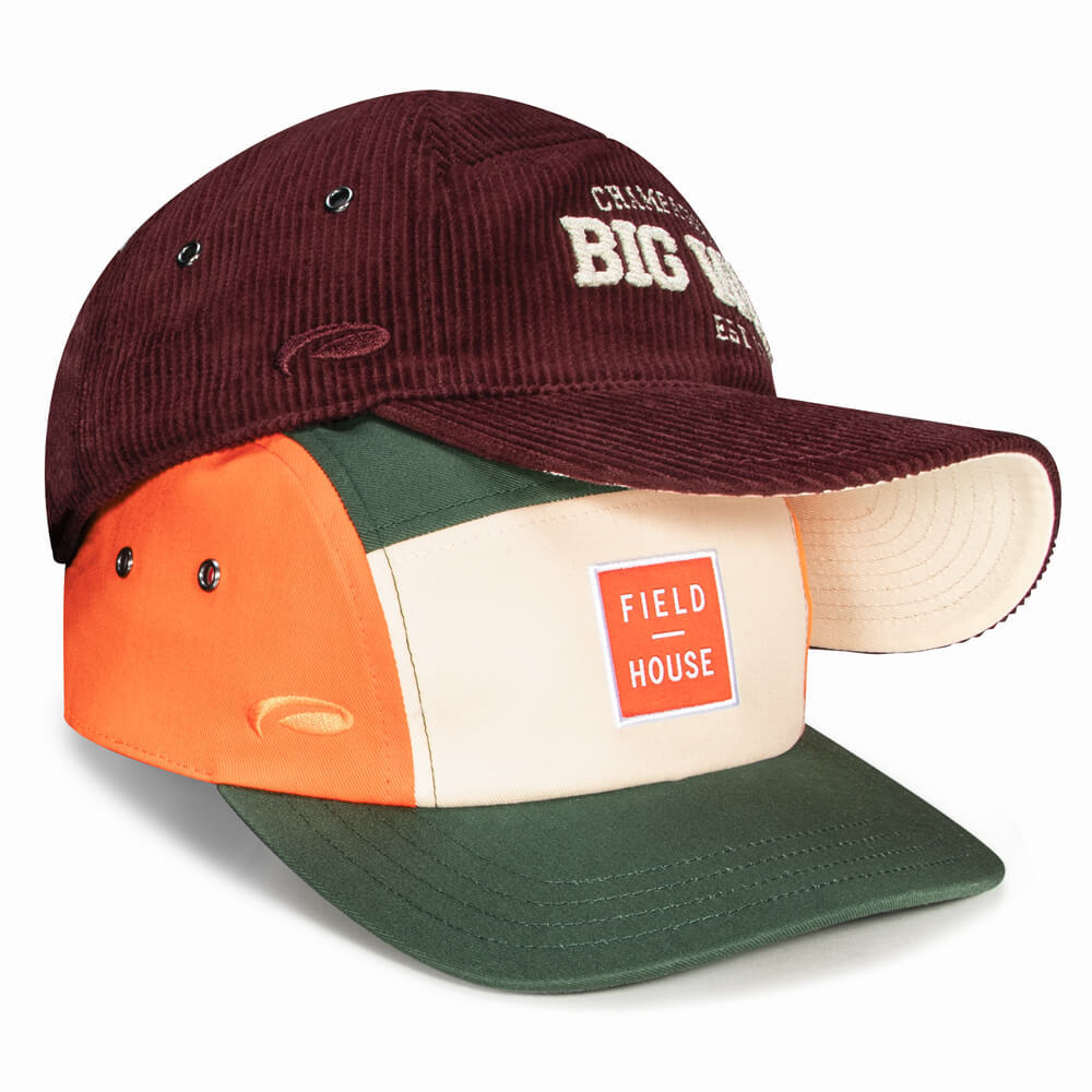 Custom Headwear Featuring Metal Eyelets