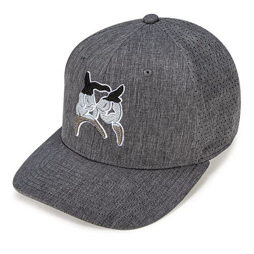 Black Heather w/ Black Undervisor