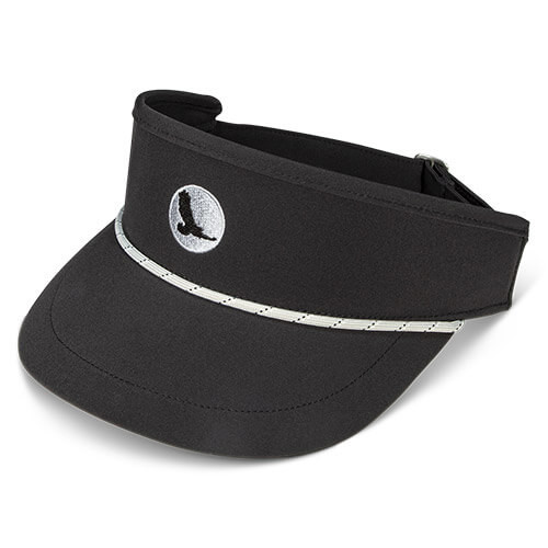 Black w/ Steel w/ Black / White Stripe