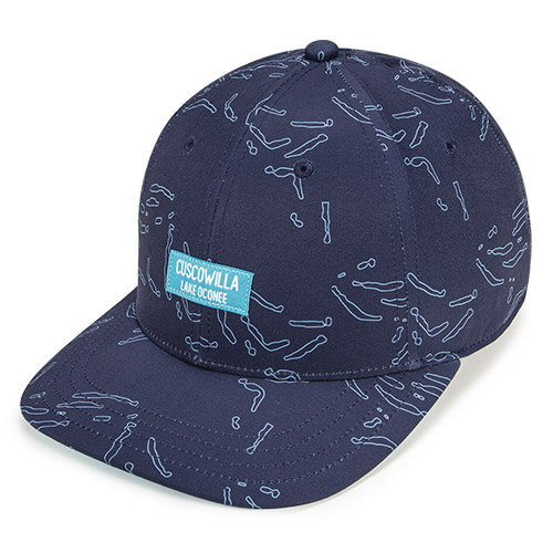Sublimated (Navy / Aqua) w/ Aqua (Undervisor)